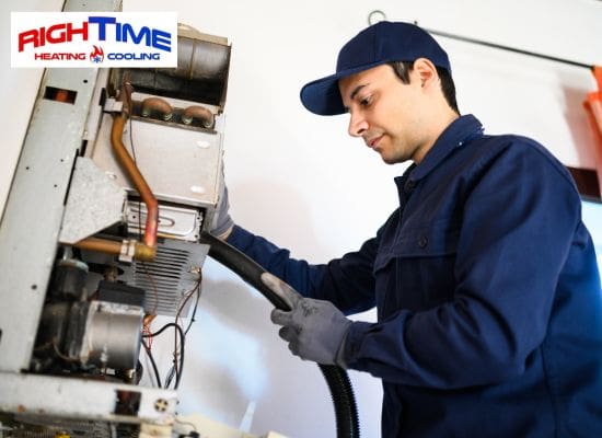 Efficient Water Heater Services by Rightime Heating & Cooling